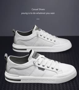 [Men's Skate Sneakers] Sneakers - Men's New Spring/Autumn Skate Shoes - Classic and Versatile - Fashionable and Trendy - Suitable for Daily Wear and Outdoor Leisure - Ideal as Birthday Gifts, Christmas Gifts, and Halloween Gifts