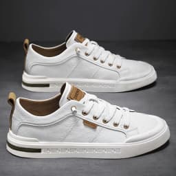 [Men's Skate Sneakers] Sneakers - Men's New Spring/Autumn Skate Shoes - Classic and Versatile - Fashionable and Trendy - Suitable for Daily Wear and Outdoor Leisure - Ideal as Birthday Gifts, Christmas Gifts, and Halloween Gifts