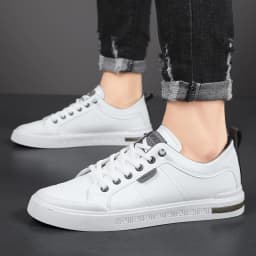 [Men's Skate Sneakers] Sneakers - Men's New Spring/Autumn Skate Shoes - Classic and Versatile - Fashionable and Trendy - Suitable for Daily Wear and Outdoor Leisure - Ideal as Birthday Gifts, Christmas Gifts, and Halloween Gifts