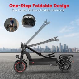 2026 New 10inch Electric Bicycle 500W Powerful Motor 7.8AH Battery 22Miles Max Range 22MPH Max Speed Dua Shock Absorption Foldable Adult Ebike with Seat and Basket for Commuting