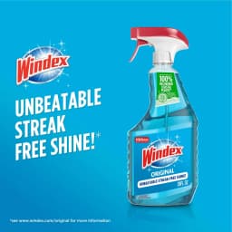 Windex Original Blue Window And Glass Cleaner Spray - 26 Fl Oz - Household Cleaning Supplies