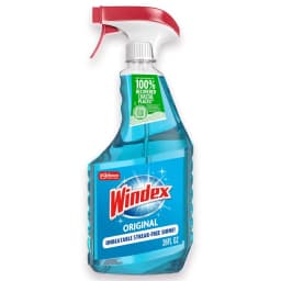 Windex Original Blue Window And Glass Cleaner Spray - 26 Fl Oz - Household Cleaning Supplies