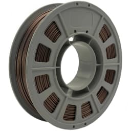 300g PETG Filament 1.75mm 3D Printer Filament Metallic Coffee Brown Shiny Glossy Finish Mini Spool Heat Resistant Easy Printing