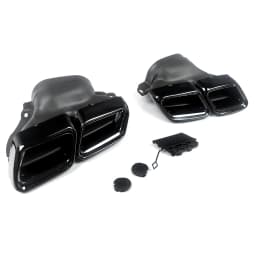 Rear Bumper Diffuser For Mercedes Benz E Class W212 Saloon with AMG Line 2014-2016 AMG E63 Style Gloss Black Accessories