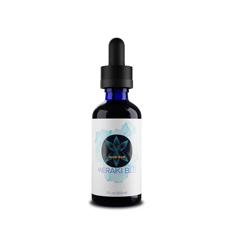 Meraki Blu Methylene Blue Liquid Drops, 30ml (1 fl oz) Glass Dropper Bottle Concentrated Solution