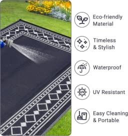 9x18/8X10FT Waterproof Plastic Straw Luxury Living Room Carpet Washable Decoration Coffee Tables Bedroom Rug Outdoor Mat Hotel Homestay Decorative