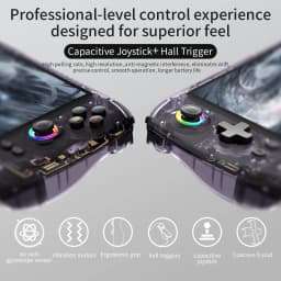 Anbernic RG557 / RG556 Retro Handheld Game Console 5.48-inch AMOLED Screen Android 5500mAh Hall Triggers Video Game Player Supports 1080p Display Port Output WiFi Bluetooth Streaming