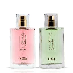 Unisex Gourmand Oriental EDP Perfume Long‑lasting Fragrance 50ml Marshmallow Sweet or Pistachio Nutty Scent For Daily Wear Dating Party Holiday Gift