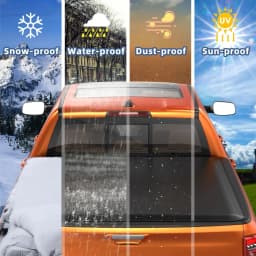 4.5ft Bed Roll up Tonneau Cover For 2022-2025 2026 Ford Maverick Truck Bed Cover