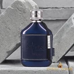 Men Dumont Nitro Blue Pour Homme Eau De Parfum 100ml, Premium Blue Leather Wrapped Bottle, Long‑Lasting Fresh Woody Aquatic Scent For Daily Wear & Gifting