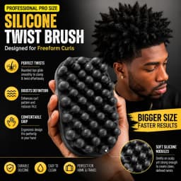 3Pcs Multi‑function Hair Styling Comb Kit Spray Detangler Brush Scalp Massage Cushion Brush Afro Hair Pick for Men Women