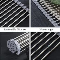 Dish Drain Storage Storage Pack Dish Drying Racks Iron Kitchen Utensils Storage With Spout Drain Basket Kitchen Accessories