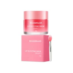 West&Month Lip Sleeping Mask Soften Cracking Lip Dead Skin Remover Dry Lips Treatment Exfoliant for Lips Nourish Jelly Lip Mask