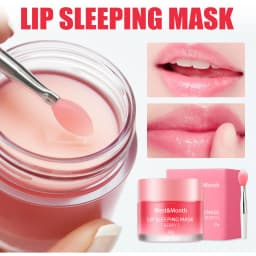 West&Month Lip Sleeping Mask Soften Cracking Lip Dead Skin Remover Dry Lips Treatment Exfoliant for Lips Nourish Jelly Lip Mask