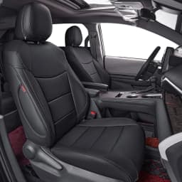 Coverdream Sienna Custom Fit Car Seat Covers for Toyota Sienna 2021-2026 LE XLE 8 Seats 2nd Row 4/2/4 Split & 2021-2026 XLE/XSE/Limited/Platinum 7 Seat 2nd Row Captain Seats Waterproof Full Set Seat Protector Seat Covers