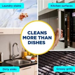 Dish Soap Refill Apple 16 oz Phosphate Free Grease Cleaning Spray for Dishes and Multi-Surface Kitchen Messes