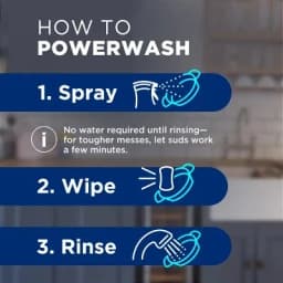 Dish Soap Refill Apple 16 oz Phosphate Free Grease Cleaning Spray for Dishes and Multi-Surface Kitchen Messes