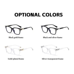 2026 New BEAU FIVE Retro Anti-Blue Light Square Frame Computer Protective Glasses Trendy Versatile High-Quality F114
