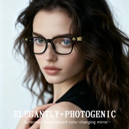2026 New BEAU FIVE Retro Anti-Blue Light Square Frame Computer Protective Glasses Trendy Versatile High-Quality F114
