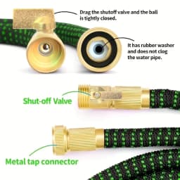 Thickening Garden Water Hose 3/4 US Thread Expandable Magic Flexible Garden Hoses High Pressure Car Washing Hose Pipe
