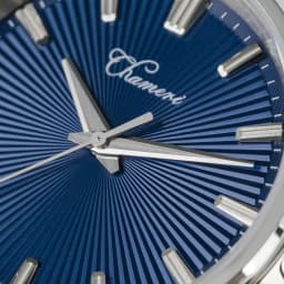 Chameri GS05 Quartz Watch VH31 Sweep Second Movement Men's Watches Sapphire 50m Waterproof Stainless Steel Vintage Wristwatch