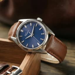 Chameri GS05 Quartz Watch VH31 Sweep Second Movement Men's Watches Sapphire 50m Waterproof Stainless Steel Vintage Wristwatch