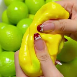 Hot Squishy Handmade Crispy Lemon Stress Ball Squeeze Slow Rebound Color-Changing Fidget Ball ASMR Sensory Stress Relief Gifts