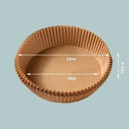 20-100Pcs Air Fryer Disposable Paper Liner Non-Stick Oil-proof Parchment Mat for Cooking Microwave Oven Sheets Special Baking