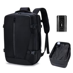 Kabaqoo 60L Expandable Vacuum Compression Bag Vacuum Backpack For Travel Water Resistant with Electric Vacuum Pump