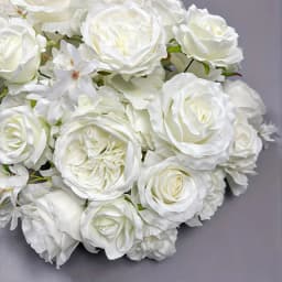 1pc Long Rose Arch Wedding Stage Flower Garland - Realistic Artificial Rose Trail with End-to-End Flowering Branches for Wedding Aisle Decor, Prom, Quinceañera - & Setup (39.37inch)