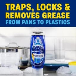 Liquid Dish Soap With Trap And Lock Technology Fresh Rain Scent For Dishes Cookware