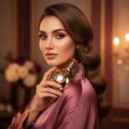 Arabiyat Prestige Nyla Perfume Bundle Gold Rose‑Gold 80ml EDP For Women Oriental Long‑Lasting Scent Gift Kit
