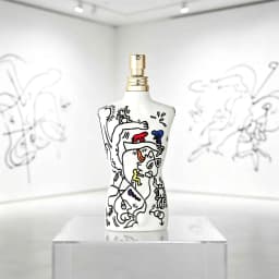 Jean Paul Gaultier Le Male Pride Edition, Keith Haring Art‑Graffiti Collaborative Limited Perfume. Classic Fougere Scent with Mint, Lavender, Vanilla & Amber. Complete Original Graffiti Gift Tin, Collectible Men's Fragrance.