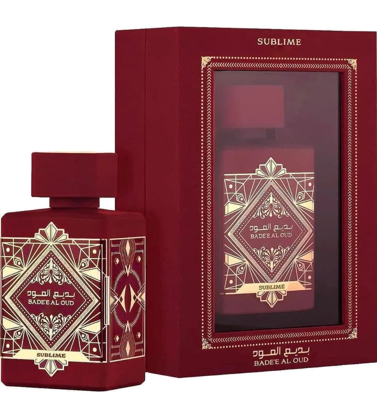 Bade'E Al Oud Sublime - Tropical, Fruity, Fresh, Vanilla - 3.4 Oz/ 100 Ml, Eau De Parfum Long-Lasting Fragrance for Unisex