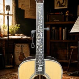 New Arrival 41 Inch D45 Acoustic Guitar Rosewood Fingerboard Spruce Top 6 Strings Abalone Shell Inlaid