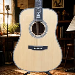 New Arrival 41 Inch D45 Acoustic Guitar Rosewood Fingerboard Spruce Top 6 Strings Abalone Shell Inlaid