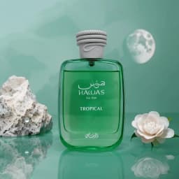 Hawas Tropical Perfume for Men 100ml Aromatic Fruity Scent Coconut Water Ginger Top Fig Mint Heart Sandalwood Tonka Base EDP for Office Casual Summer Daily Wear
