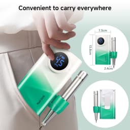 Rechargeable Nail Drill Machine, 45000RPM, 4500mAh Large‑Capacity Battery, Electric Nail File For Gel Nail Removal, Cuticle Removing, Callus Polishing, Manicure & Pedicure Tool For Beginners, Home & Salon Use