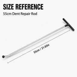 Auto Dent Repair Tool Kit for Shallow Car Body Dent Repair With T-Handle Rod, Rubber Mallet, Repair Tips And Wedge Tools For Garage And DIY Vehicle Maintenance