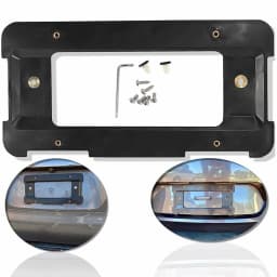 Black US Standard Rear License Plate Base Mount Bracket For BMW 3 5 7 Series X1 X3 X4 X5 License Frame Holder 51187160607