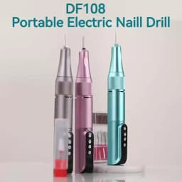 35000RPM Cordless Portable Nail Drill, Rechargeable Electric Nail File Manicure Pedicure Set, Professional Nail Art Tool for Gel Nails, Shaping Polishing for Home Salon & Nail Art Beginners