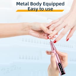 35000RPM Cordless Portable Nail Drill, Rechargeable Electric Nail File Manicure Pedicure Set, Professional Nail Art Tool for Gel Nails, Shaping Polishing for Home Salon & Nail Art Beginners