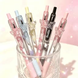 18pcs/set Random Color Butterfly Ballpoint Pen, Smooth Writing and Soft Grip for Office Signature Pen School Stationery Festival Gift, Erfect for Back-To-School Halloween Christmas Party Gifts