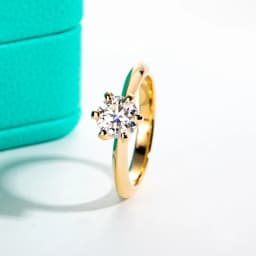 1‑5CT D Color VVS1 Moissanite Engagement Ring, S925 Sterling Silver 18K Gold Plated Luxury Wedding Band, Fine Jewelry Wholesale Gift for Women Bridal Party Wear