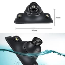 iPoster Car Front Side Rear View Backup Camera Reversing Night Vision Waterproof CVBS Sensor Wide View Angle Mini Size 12v For Car SUV Rv Universal