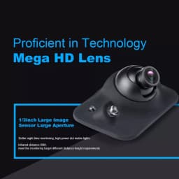 iPoster Car Front Side Rear View Backup Camera Reversing Night Vision Waterproof CVBS Sensor Wide View Angle Mini Size 12v For Car SUV Rv Universal