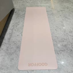 GOOFFOR Yoga Mat, Non Slip Natural Rubber Yoga Mat, Ultimate Grip