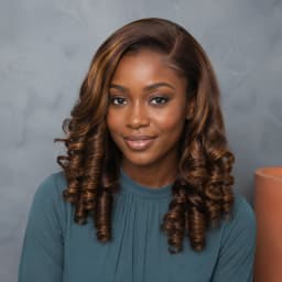 TIMOPOL 13x4 High-Definition Lace Front 066C Curly Human Hair Wig, P4/27 Gray-Brown High-Gloss Style, 20-24 Inches, Pre-Stretched Glue-Free Wig, Hand-Woven Wig, Suitable for Daily Life, Can Be Worn in 3 Seconds.