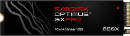 Sandisk Optimus GX PRO 8TB 850X NVMe SSD Internal Solid State Drive - Gen4 PCIe, M.2 2280, Up to 7,200 MB/s Read Speed - SDSP81800TAN