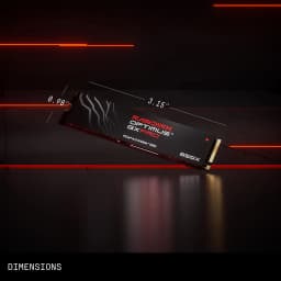 Sandisk Optimus GX PRO 8TB 850X NVMe SSD Internal Solid State Drive - Gen4 PCIe, M.2 2280, Up to 7,200 MB/s Read Speed - SDSP81800TAN